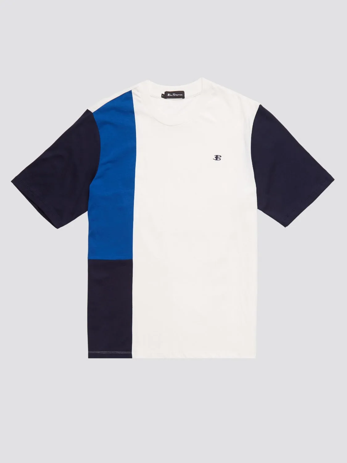 B by Ben Sherman Colorblock Tee - White sold by Ben Sherman product image thumbnail 3