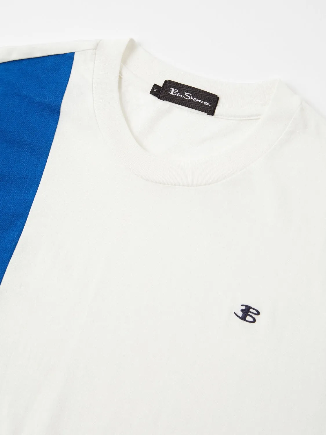 B by Ben Sherman Colorblock Tee - White sold by Ben Sherman product image thumbnail 5
