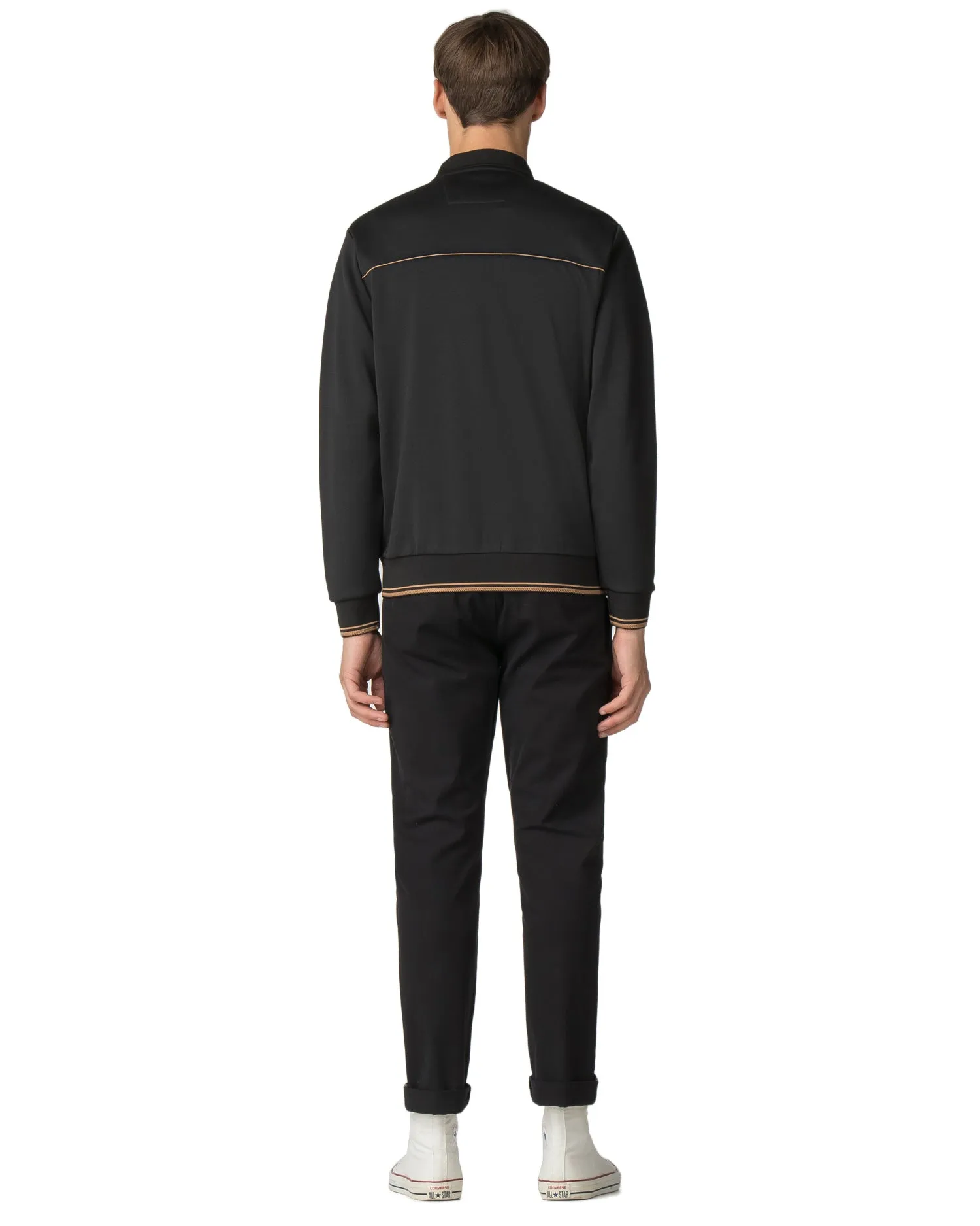 Tricot Track Top Jacket - Black sold by Ben Sherman product image thumbnail 4