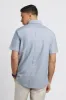 Short Sleeve Brighton Oxford Organic Shirt - Navy sold by Ben Sherman