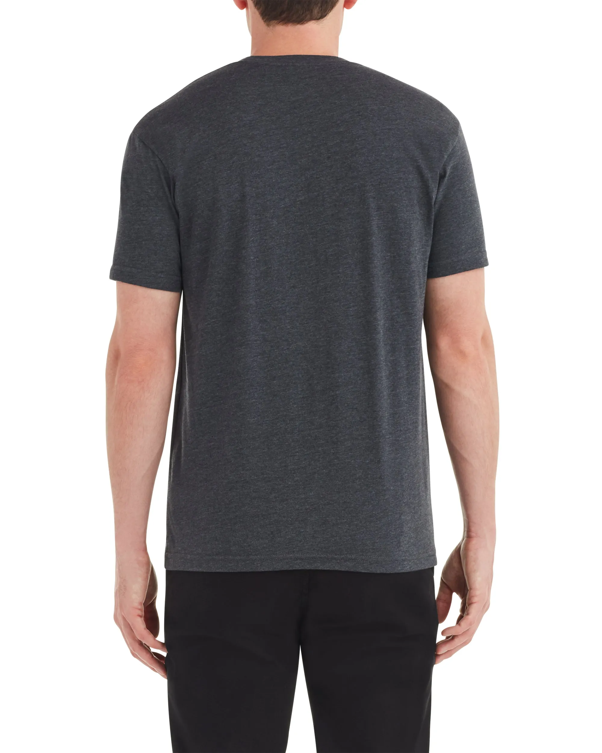 Union Jack Slice Graphic Tee - Charcoal Heather sold by Ben Sherman product image thumbnail 2