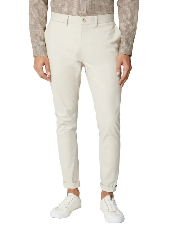 Signature Skinny Stretch Chino Pant - Putty sold by Ben Sherman