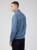 Signature Harrington Jacket - Blue Shadow sold by Ben Sherman