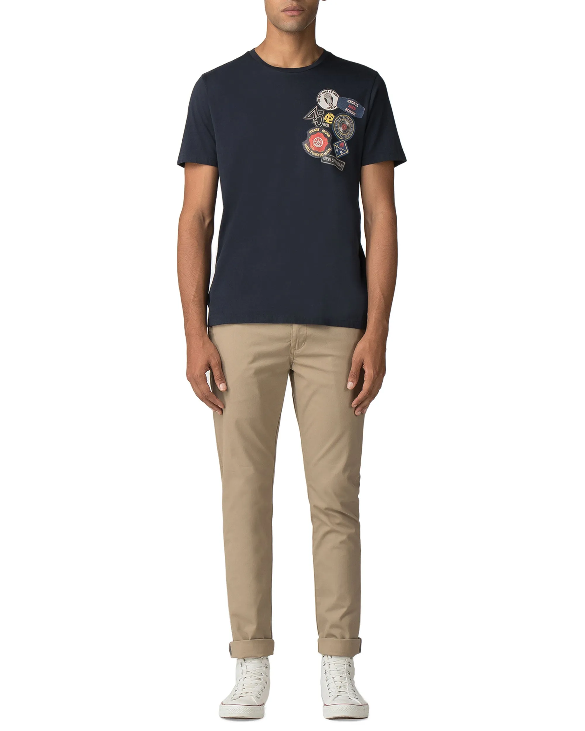 Soul Badges Graphic Tee - Midnight Navy sold by Ben Sherman product image thumbnail 3