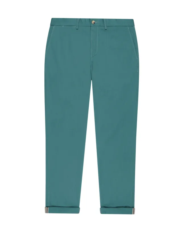 Signature Slim Stretch Chino Pant - Teal sold by Ben Sherman