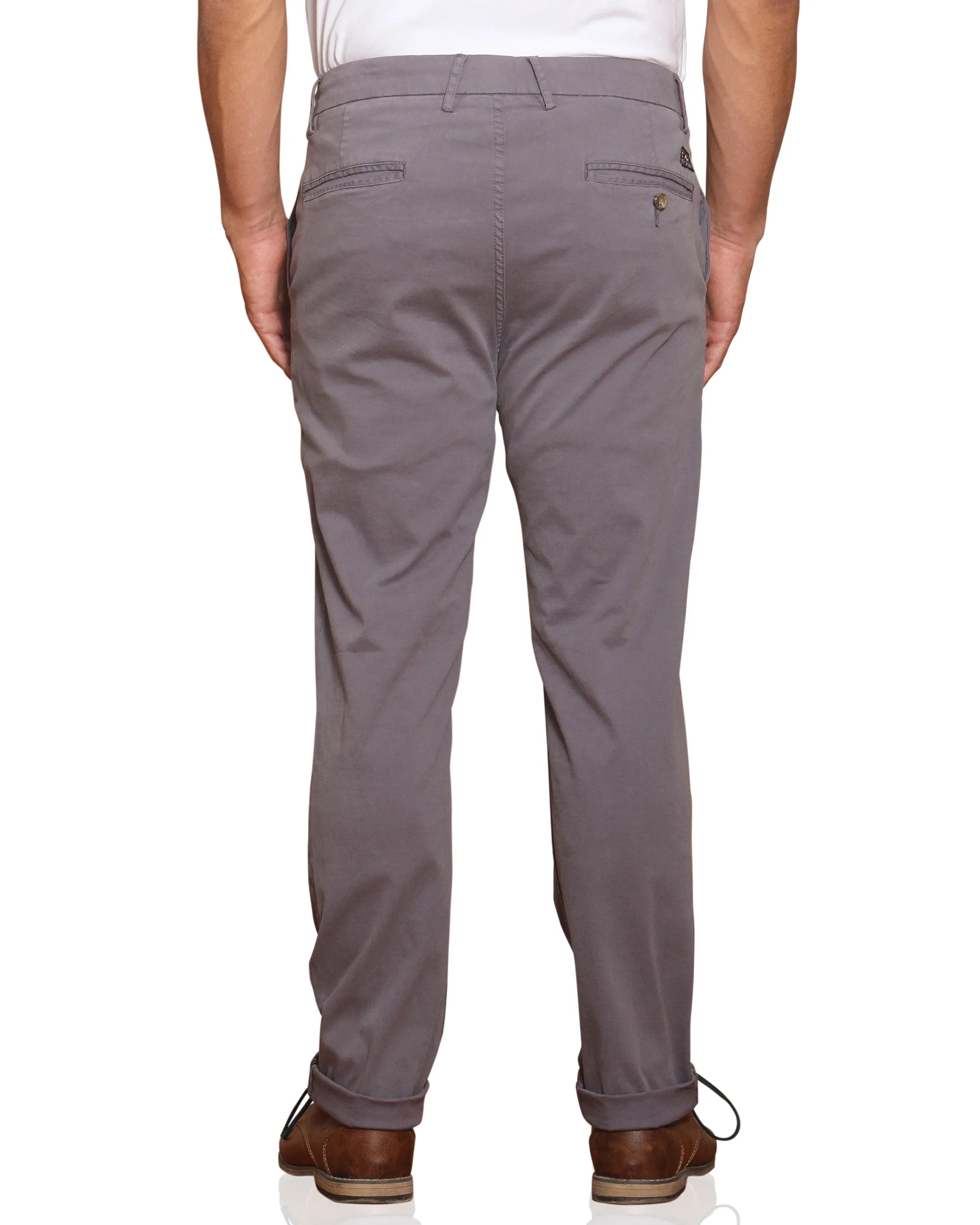 Slim Stretch Chino Pant - Steel Grey sold by Ben Sherman product image thumbnail 4
