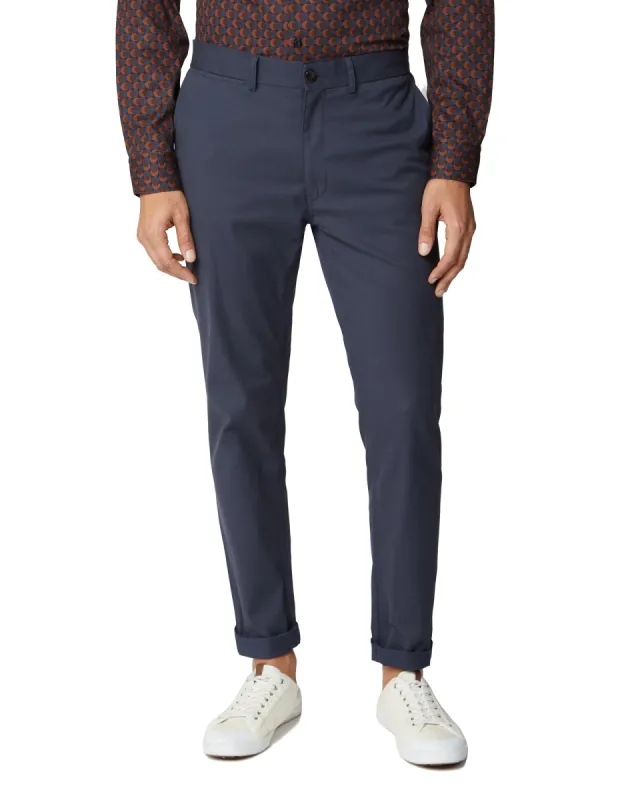 Signature Slim Stretch Chino Pant - Dark Navy sold by Ben Sherman
