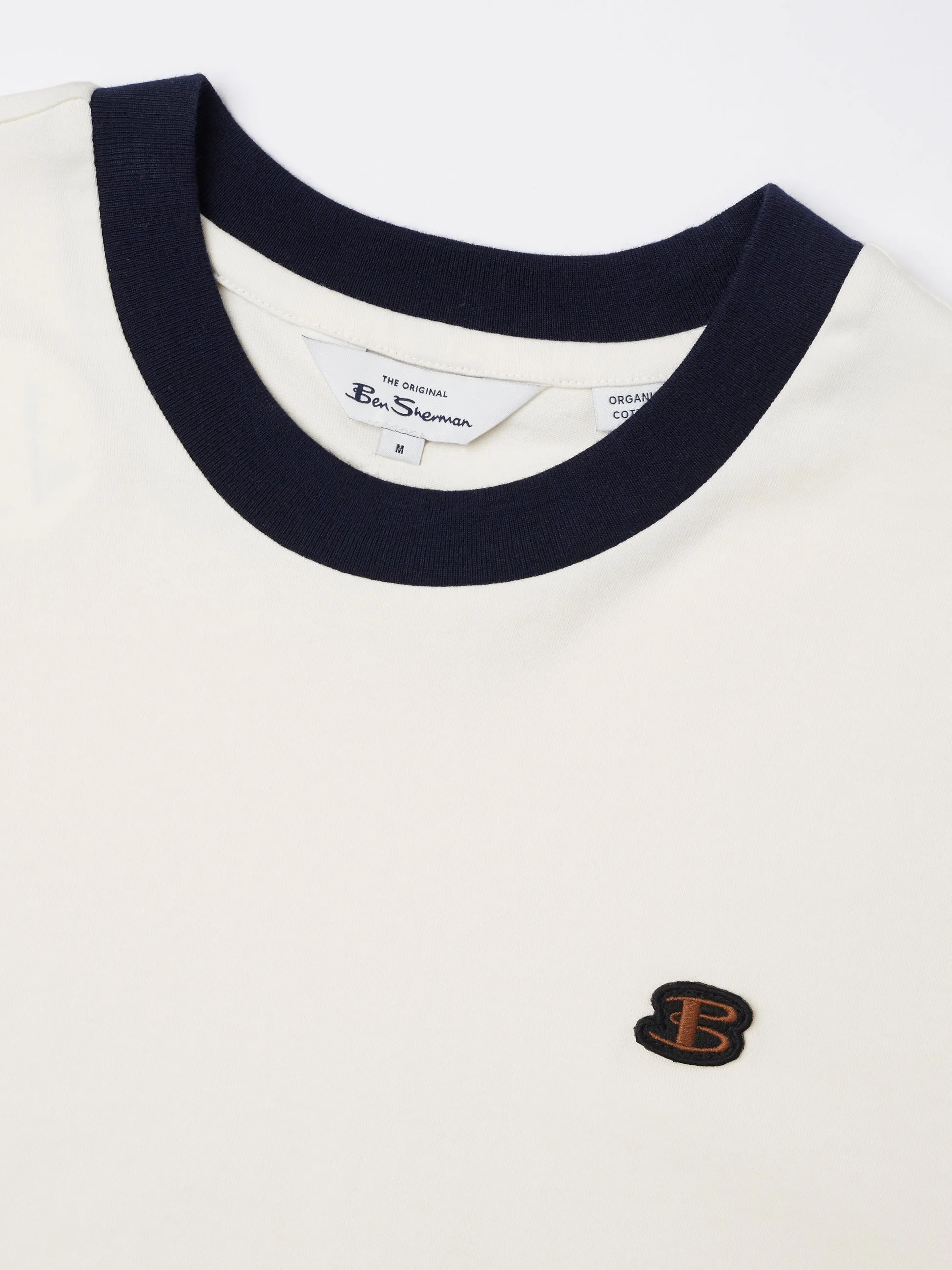 B by Ben Sherman Ringer Tee - Ivory sold by Ben Sherman product image thumbnail 4