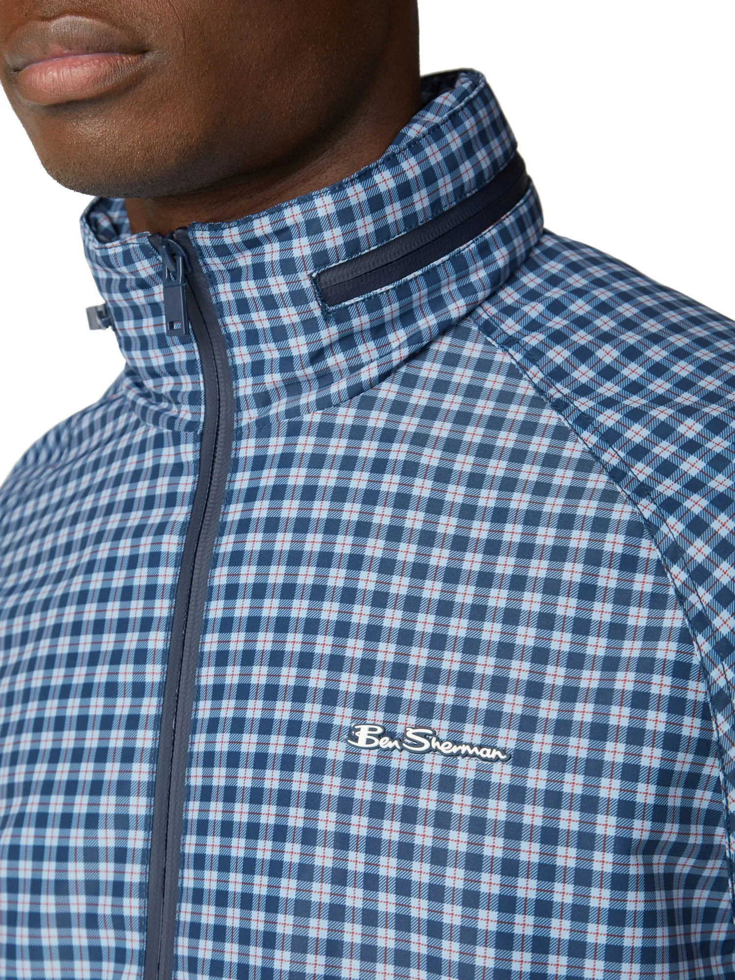 Check Jacket - Dark Navy sold by Ben Sherman product image thumbnail 3