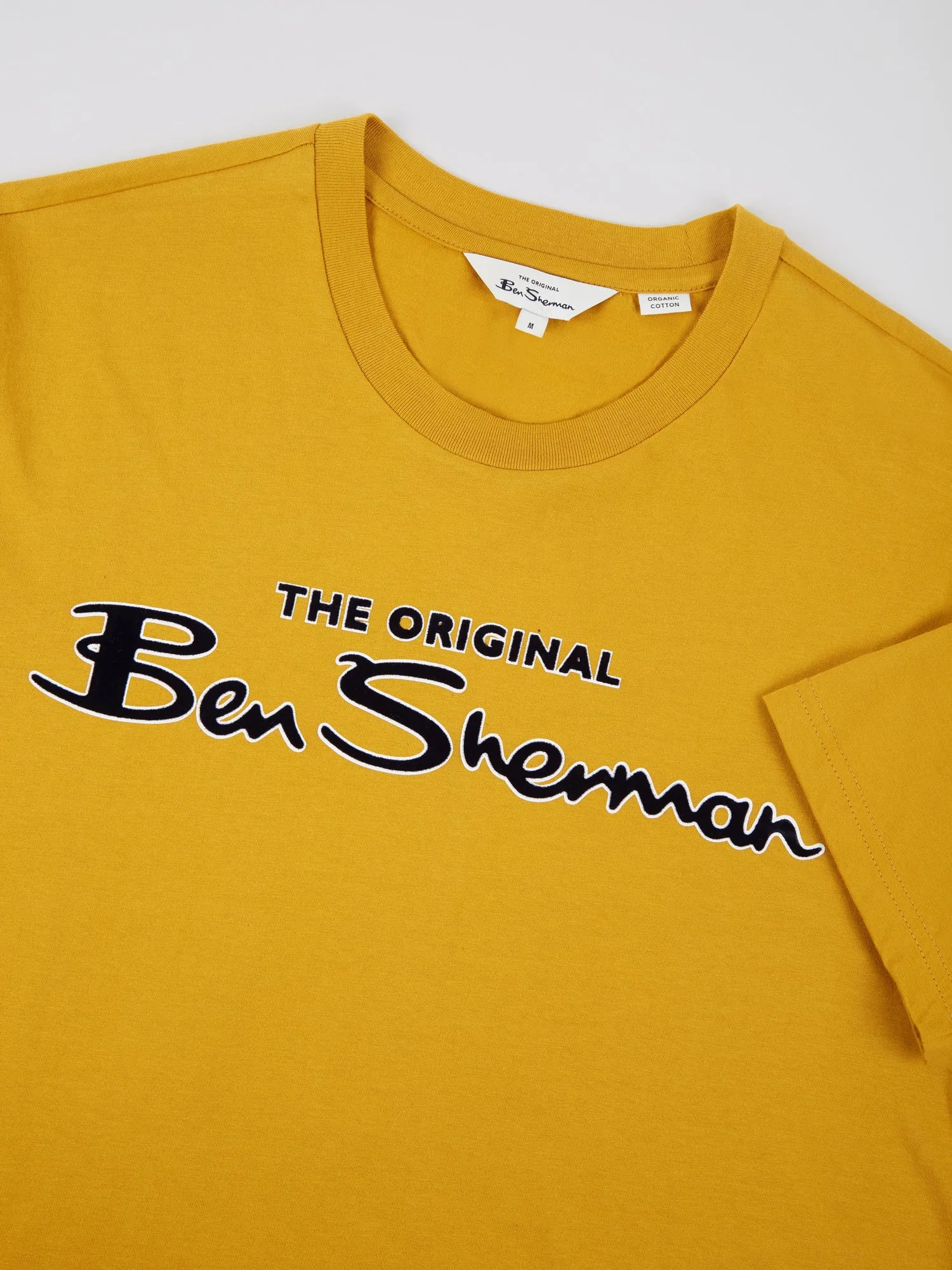 Signature Flock Graphic Tee - Mustard sold by Ben Sherman product image thumbnail 3