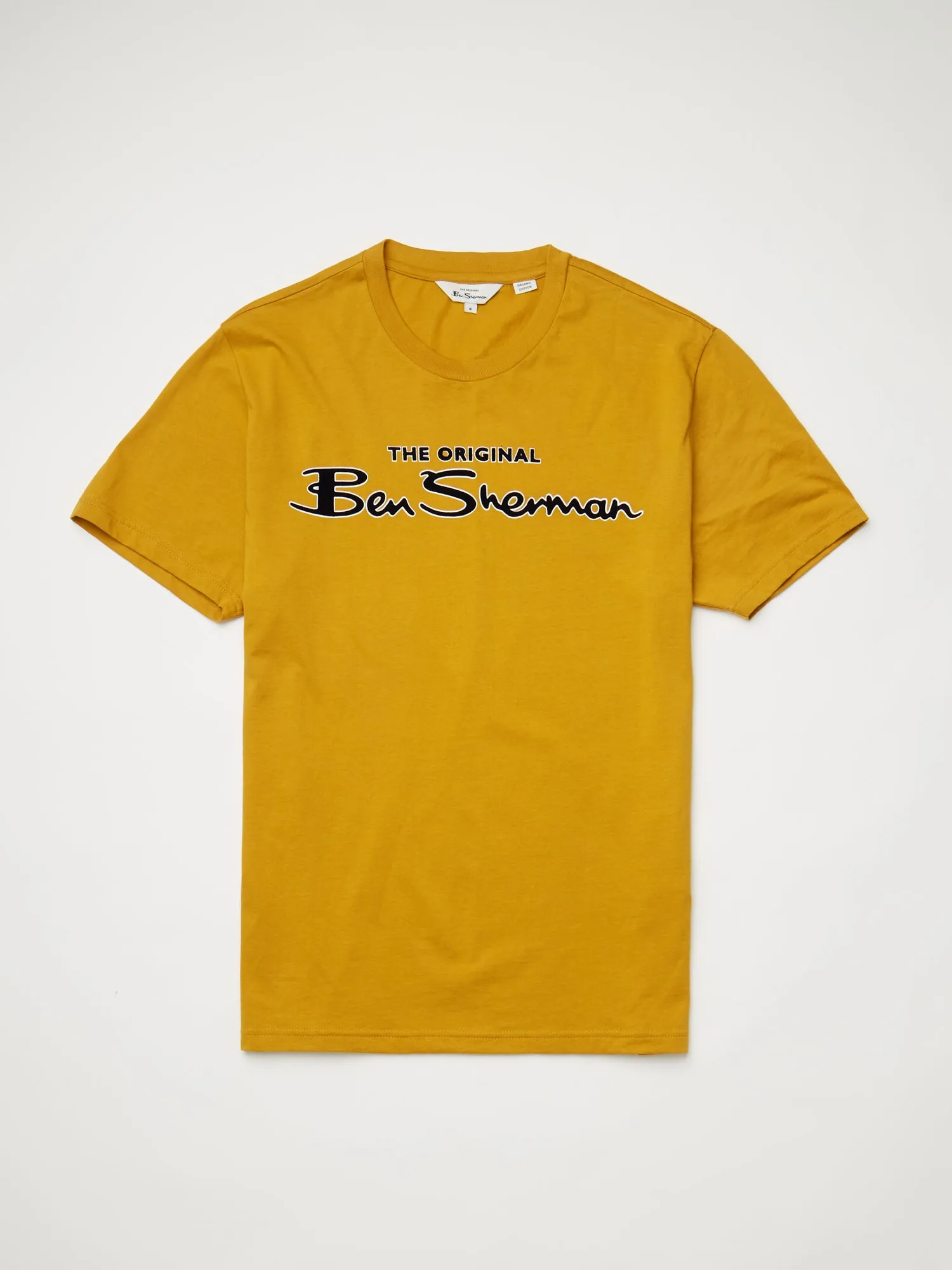 Signature Flock Graphic Tee - Mustard sold by Ben Sherman product image thumbnail 5