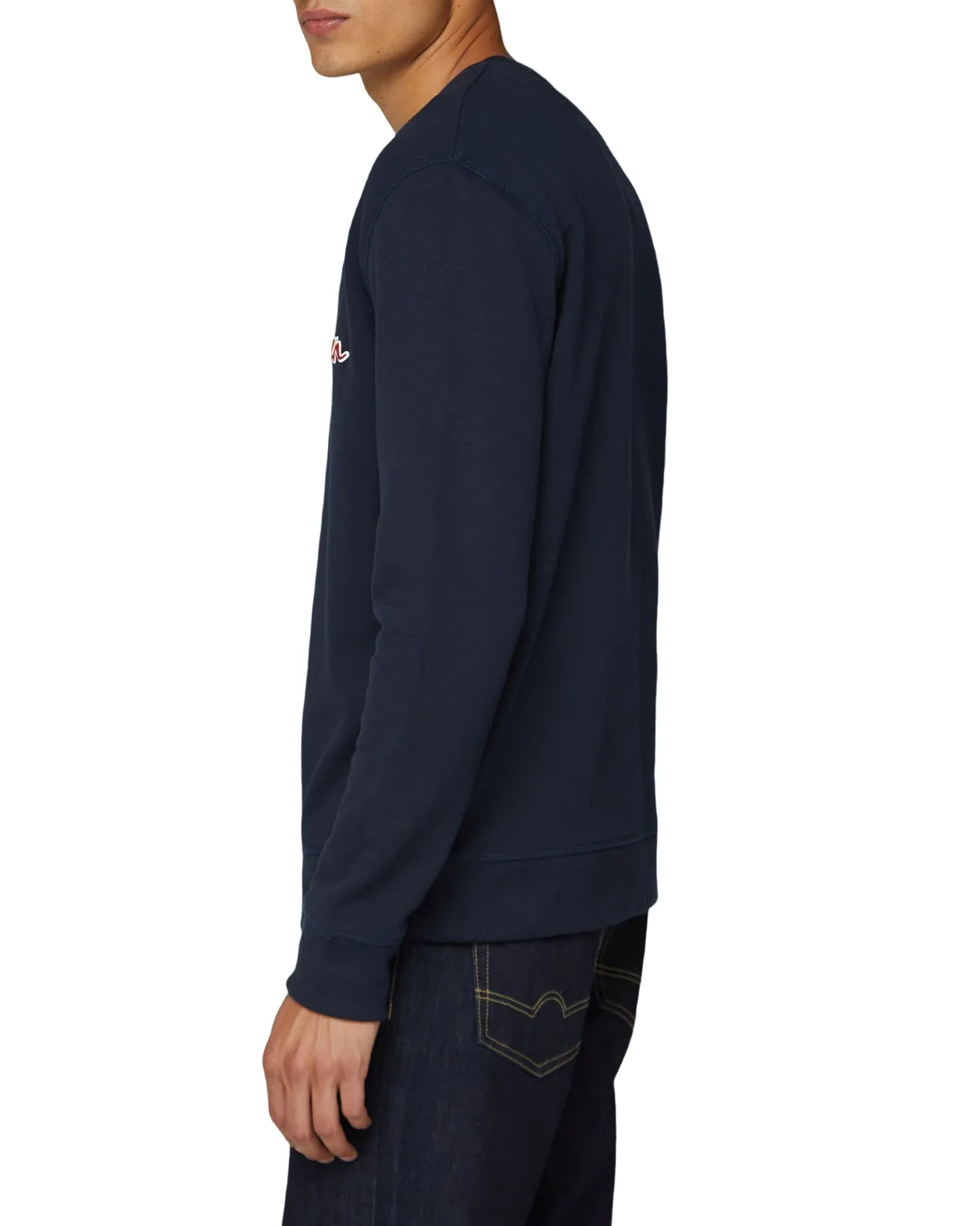 Crewneck Logo Sweatshirt - Navy sold by Ben Sherman product image thumbnail 2