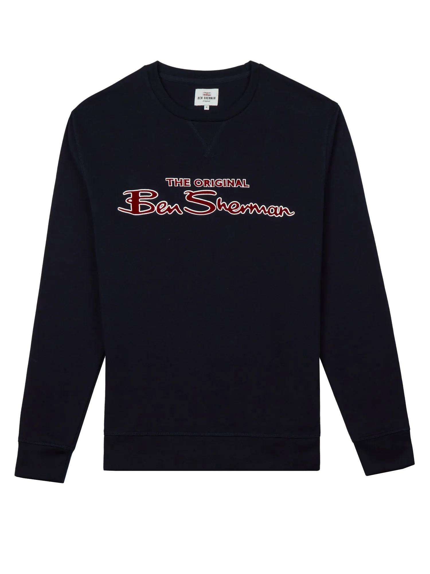 Crewneck Logo Sweatshirt - Navy sold by Ben Sherman product image thumbnail 5