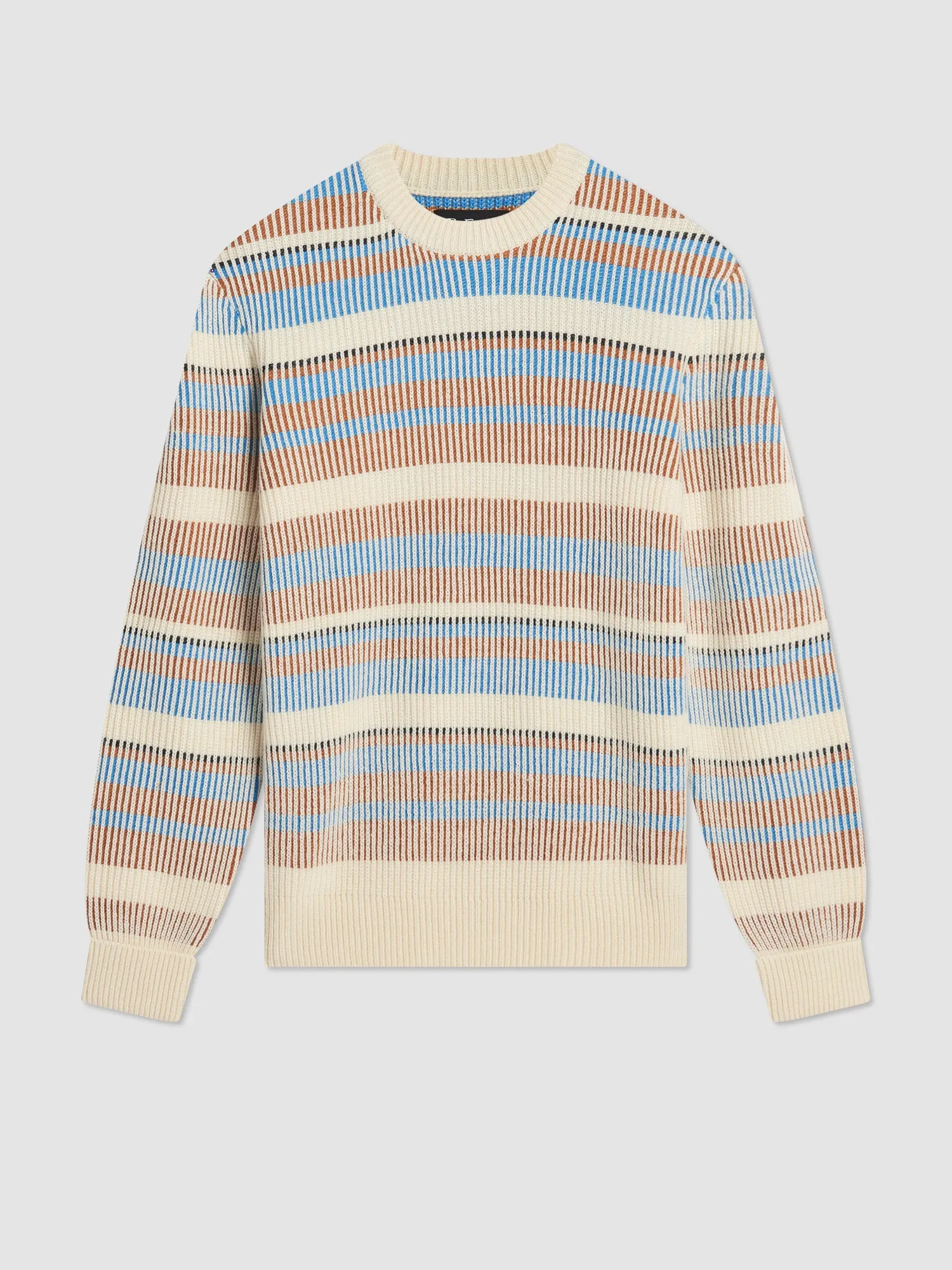 B by Ben Sherman Stripe Knit Sweater - Ivory sold by Ben Sherman product image thumbnail 5