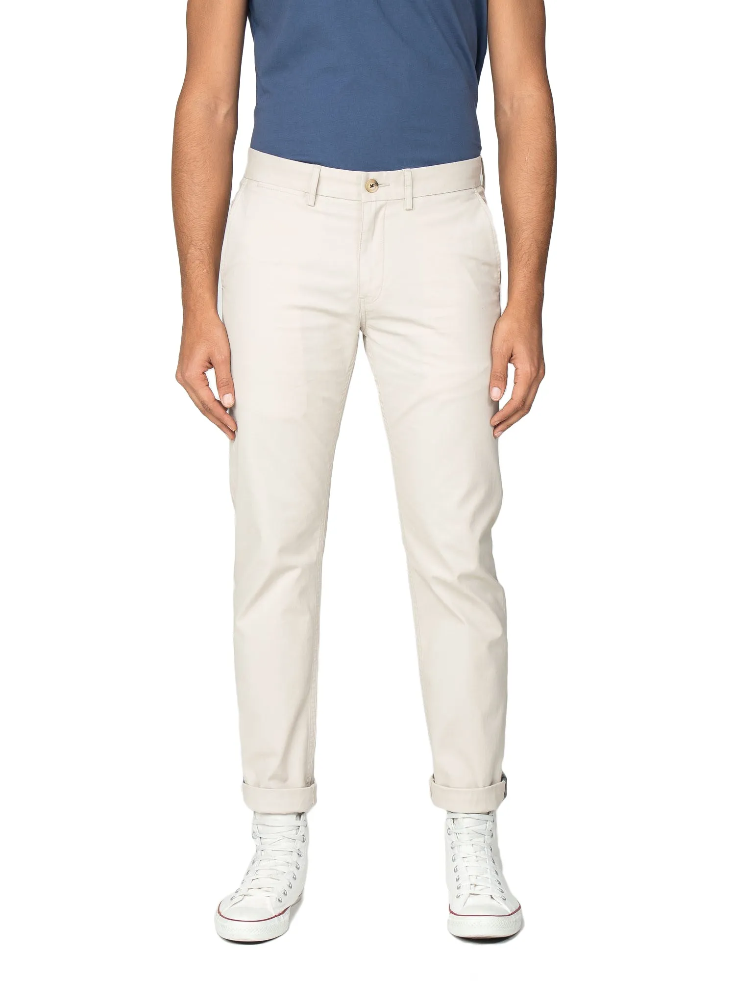 Slim Stretch Chino Pant - Light Putty sold by Ben Sherman