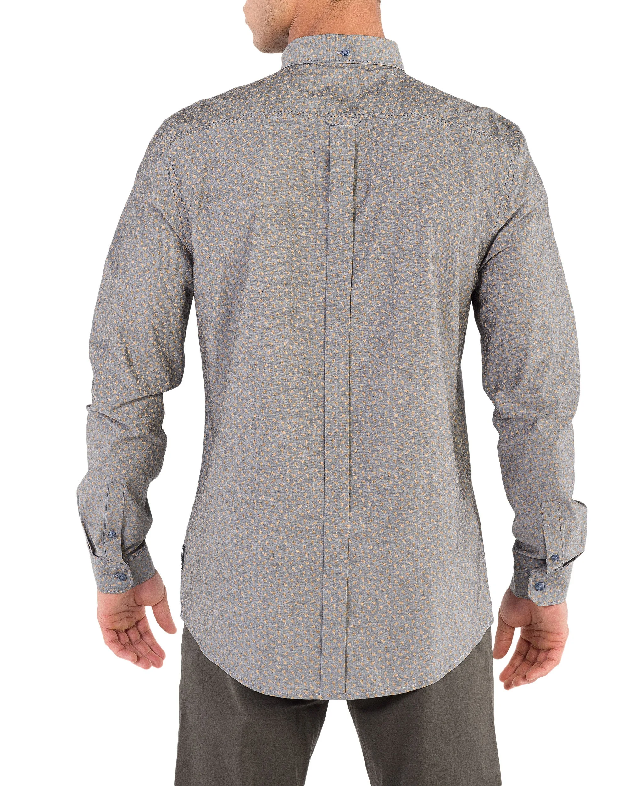 Long-Sleeve Chambray Tulip Shirt - Black sold by Ben Sherman product image thumbnail 2