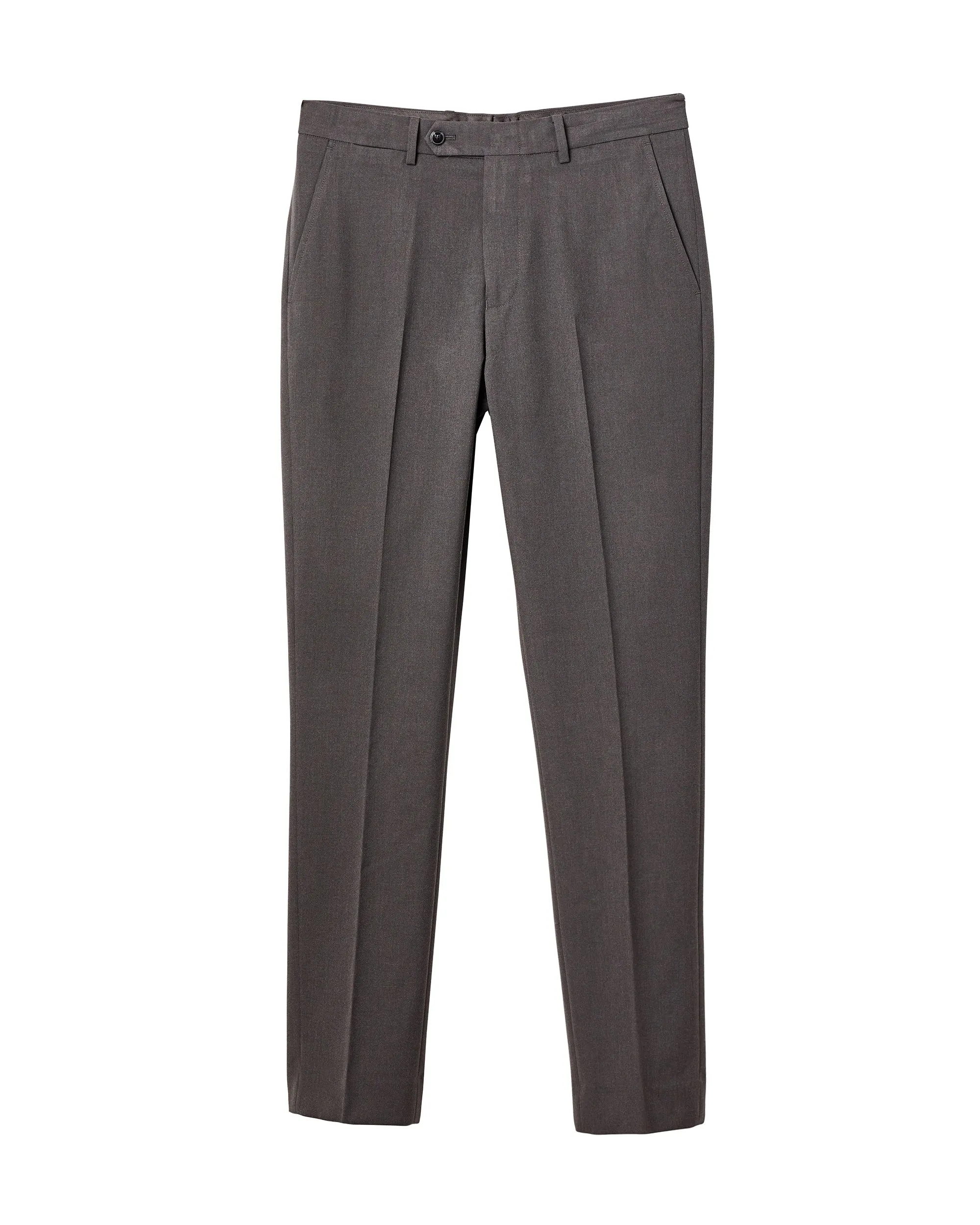 Cave Bi-Stretch Flat Front Suit Pant - Dark Grey sold by Ben Sherman