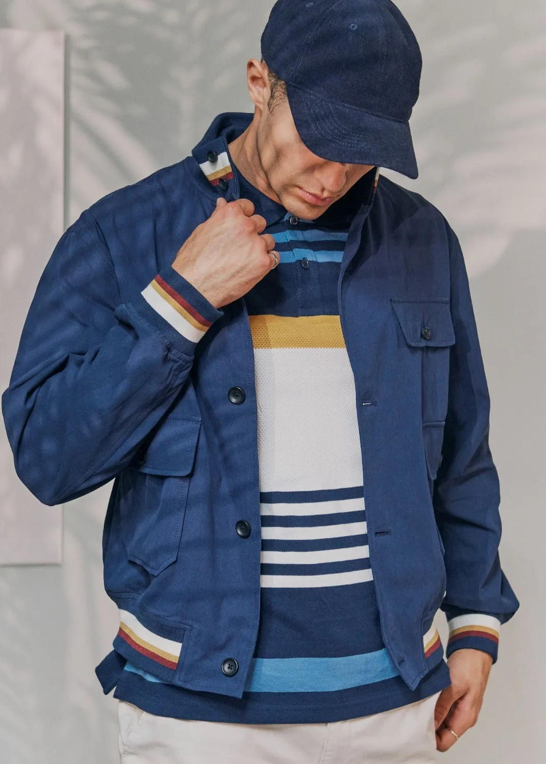 Signature Utility Bomber Jacket sold by Ben Sherman product image thumbnail 4