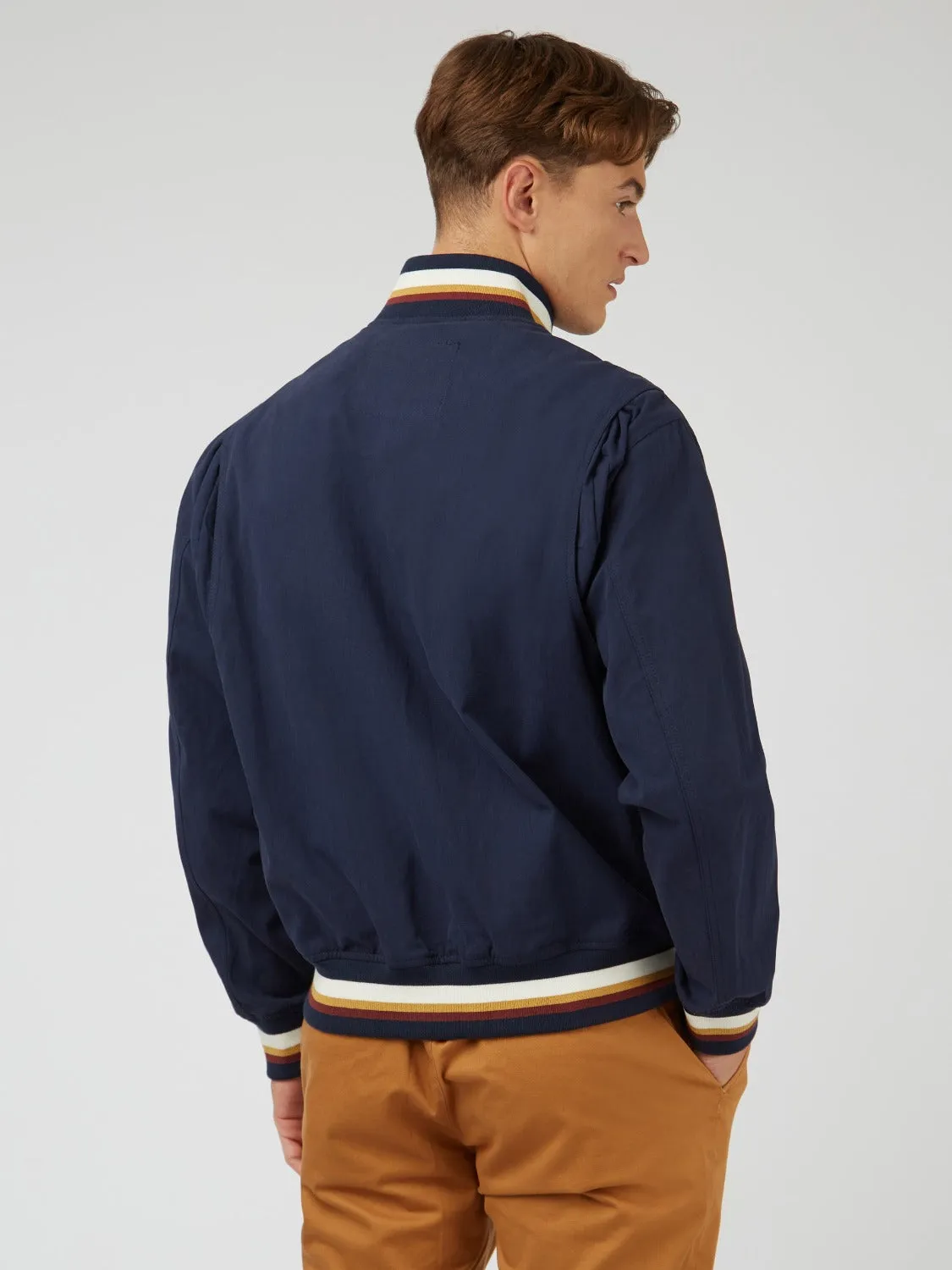 Signature Utility Bomber Jacket sold by Ben Sherman product image thumbnail 3