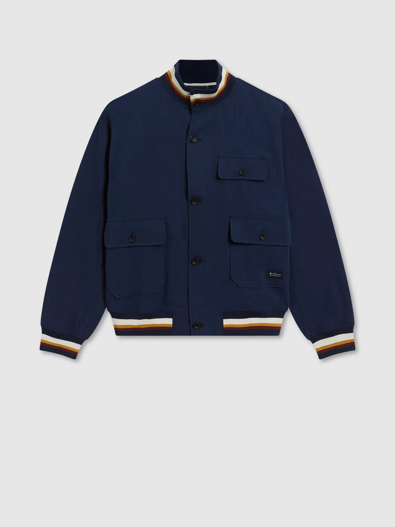 Signature Utility Bomber Jacket sold by Ben Sherman product image thumbnail 2