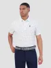 Chequerboard Geo - White sold by Ben Sherman