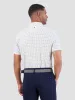Chequerboard Geo - White sold by Ben Sherman