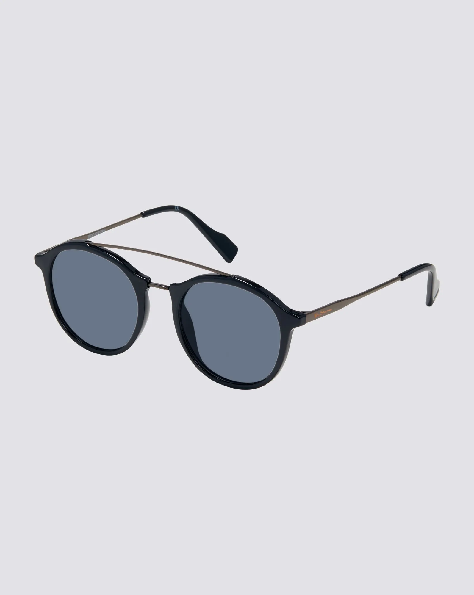 James Polarized Eco-Green Sunglasses - Navy sold by Ben Sherman