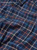 Tattersall Check Long-Sleeve Shirt - Marine sold by Ben Sherman