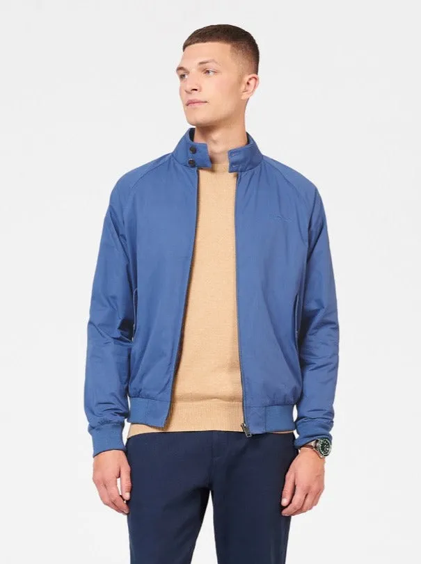 Signature Harrington Jacket - Riviera Blue sold by Ben Sherman product image thumbnail 3