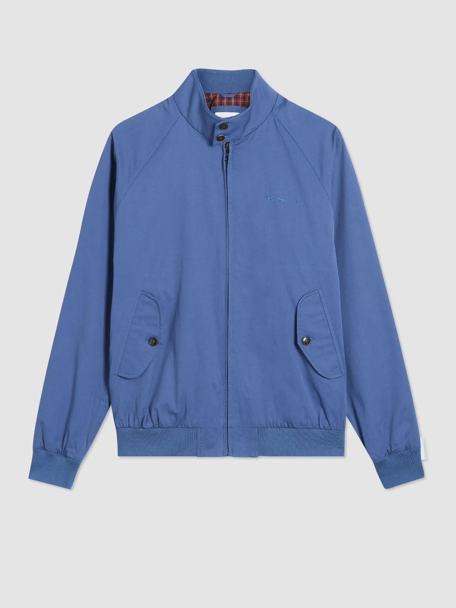 Signature Harrington Jacket - Riviera Blue sold by Ben Sherman