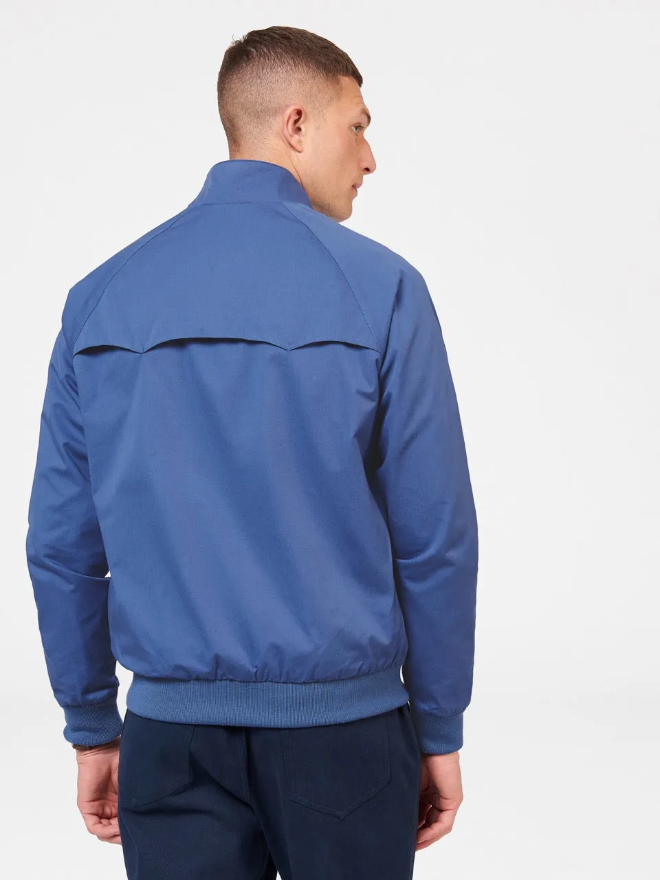 Signature Harrington Jacket - Riviera Blue sold by Ben Sherman product image thumbnail 5