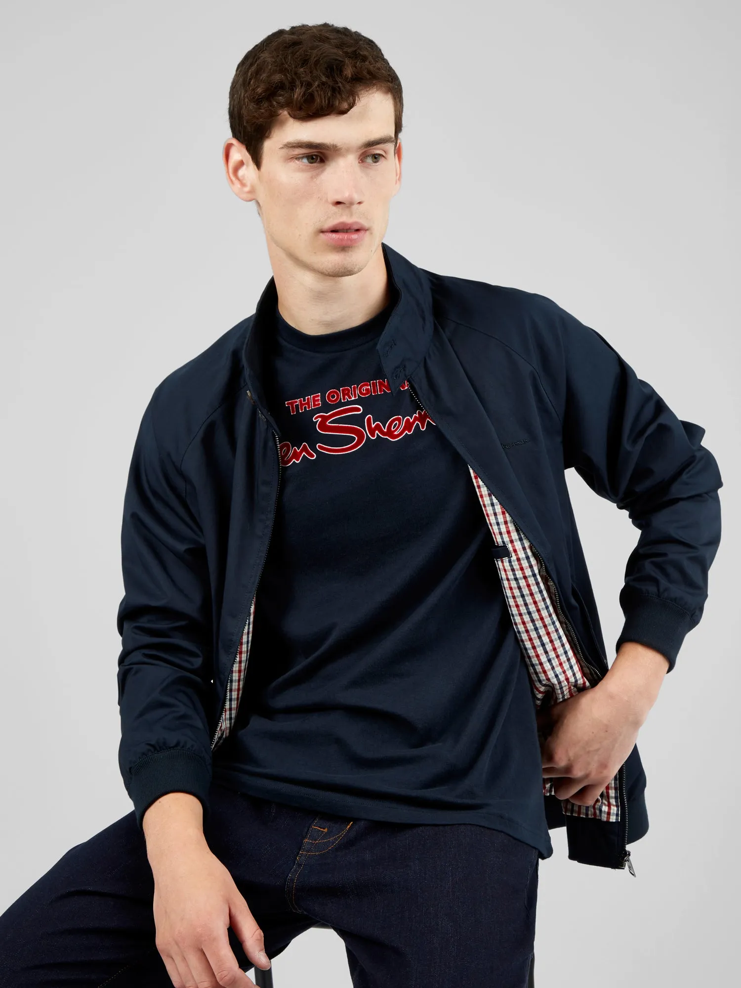 Signature Flock Graphic Tee - Dark Navy sold by Ben Sherman product image thumbnail 3
