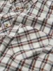 Grid Check Long-Sleeve Shirt - Ivory sold by Ben Sherman