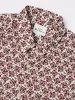 Chequerboard Claret Geo Print Short Sleeve Shirt sold by Ben Sherman
