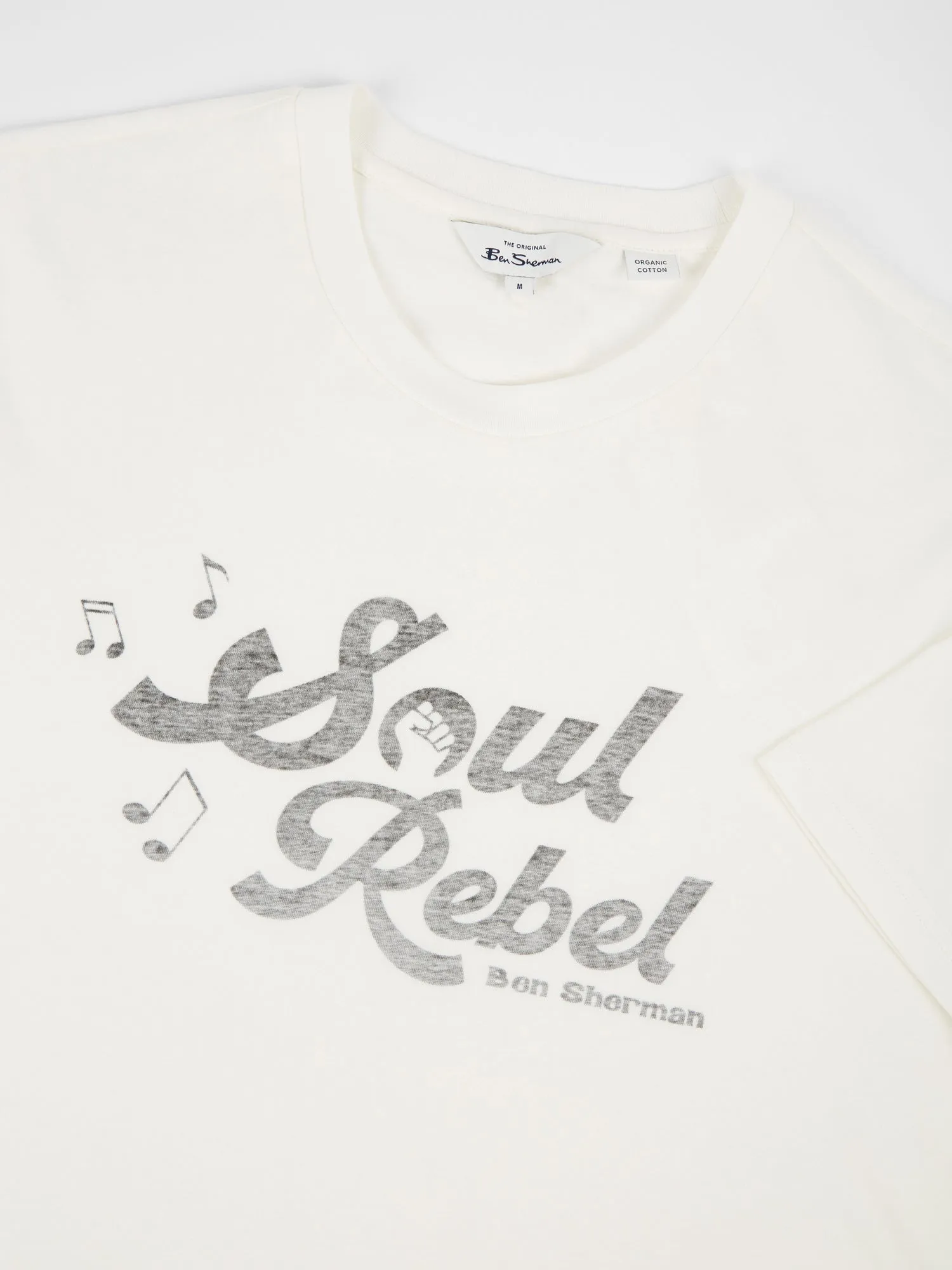 Retro Type Graphic Tee - Ivory sold by Ben Sherman product image thumbnail 2