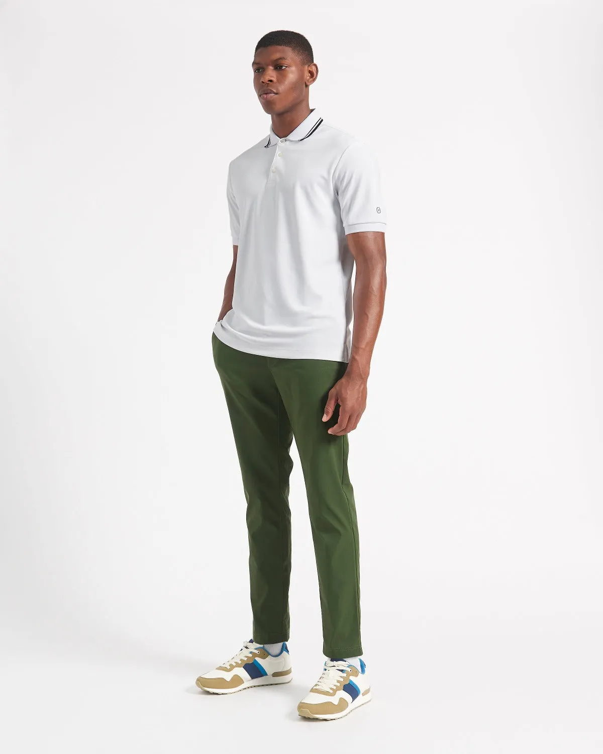 360 Motion Stretch Polo - Bright White sold by Ben Sherman product image thumbnail 5