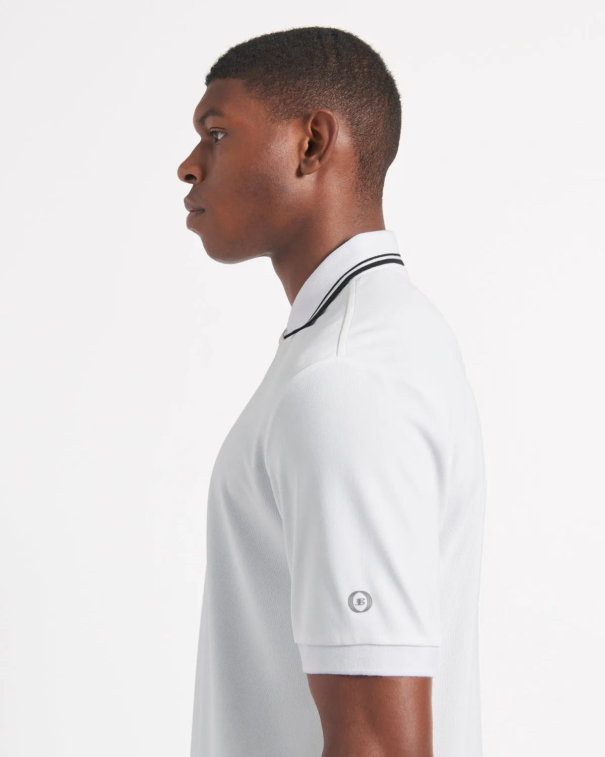 360 Motion Stretch Polo - Bright White sold by Ben Sherman product image thumbnail 2