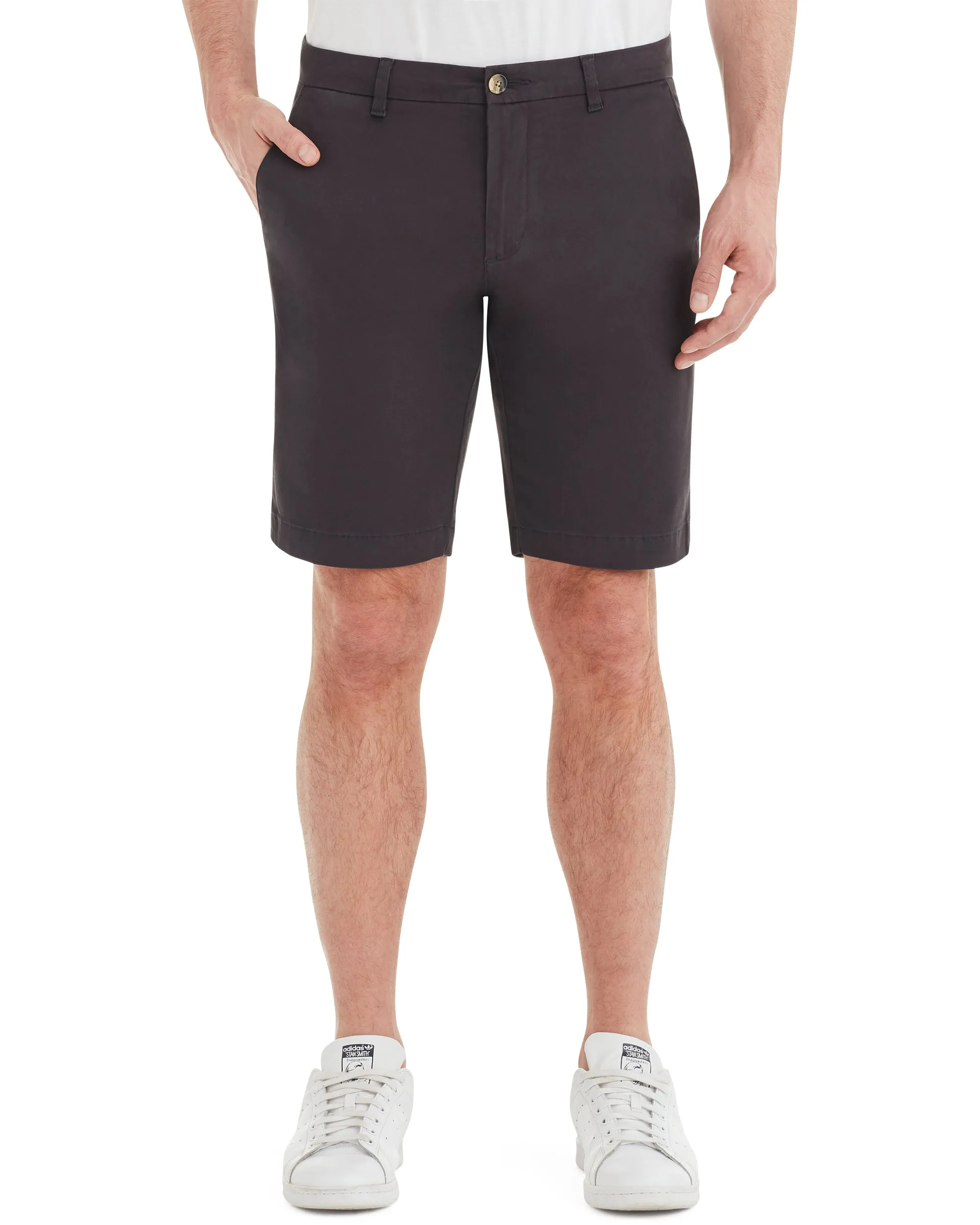 Brushed Stretch Cotton Short - Dark Navy sold by Ben Sherman