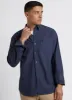 Beatnik Oxford Garment Dye Shirt - Indigo sold by Ben Sherman