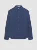 Beatnik Oxford Garment Dye Shirt - Indigo sold by Ben Sherman