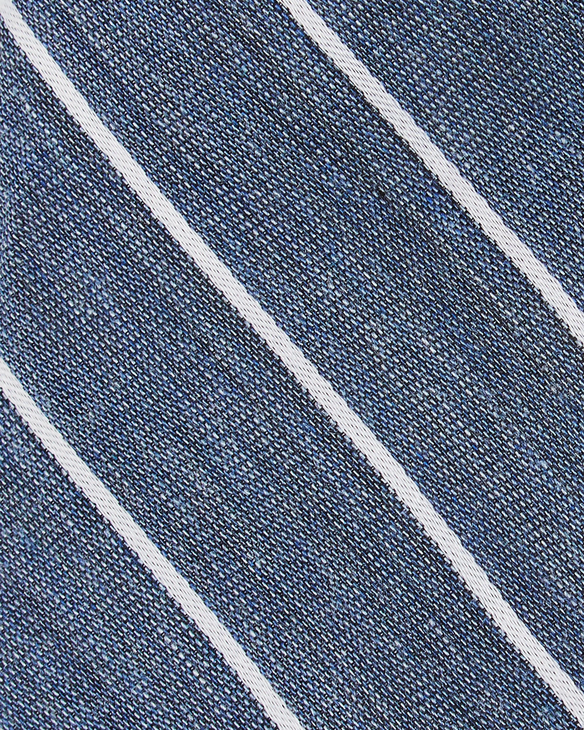 Kalvin Stripe Silk Neck Tie - Blue sold by Ben Sherman product image thumbnail 3