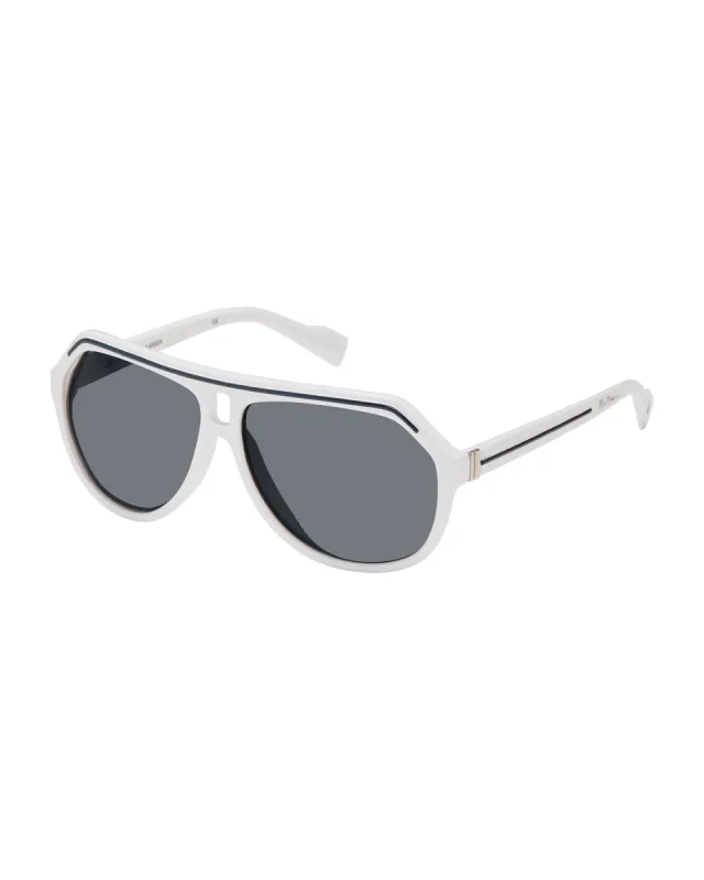 Ben Eco-Green Sunglasses - White/Grey sold by Ben Sherman