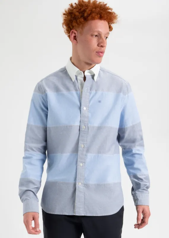 Brighton Oxford Garment Dye Rugby Shirt sold by Ben Sherman