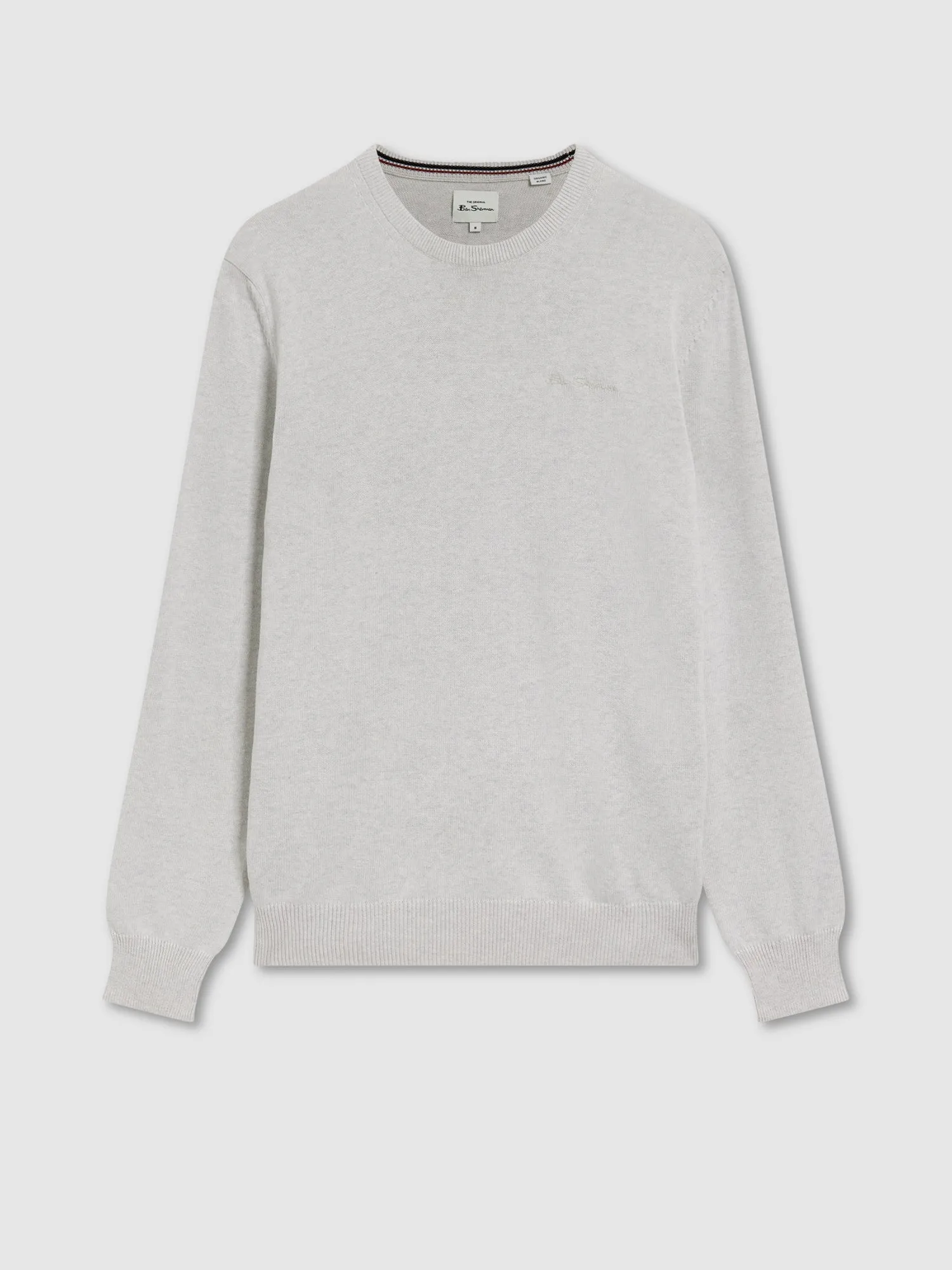 Signature Knit Crewneck - Ivory sold by Ben Sherman