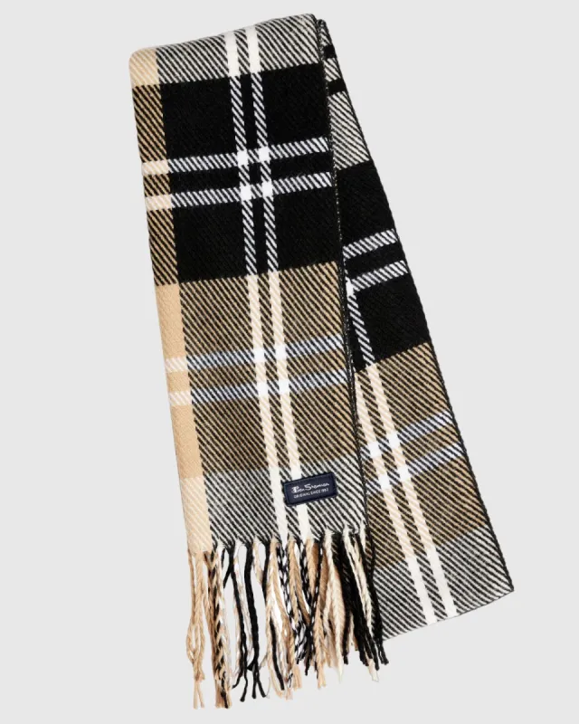 Signature Plaid Scarf sold by Ben Sherman