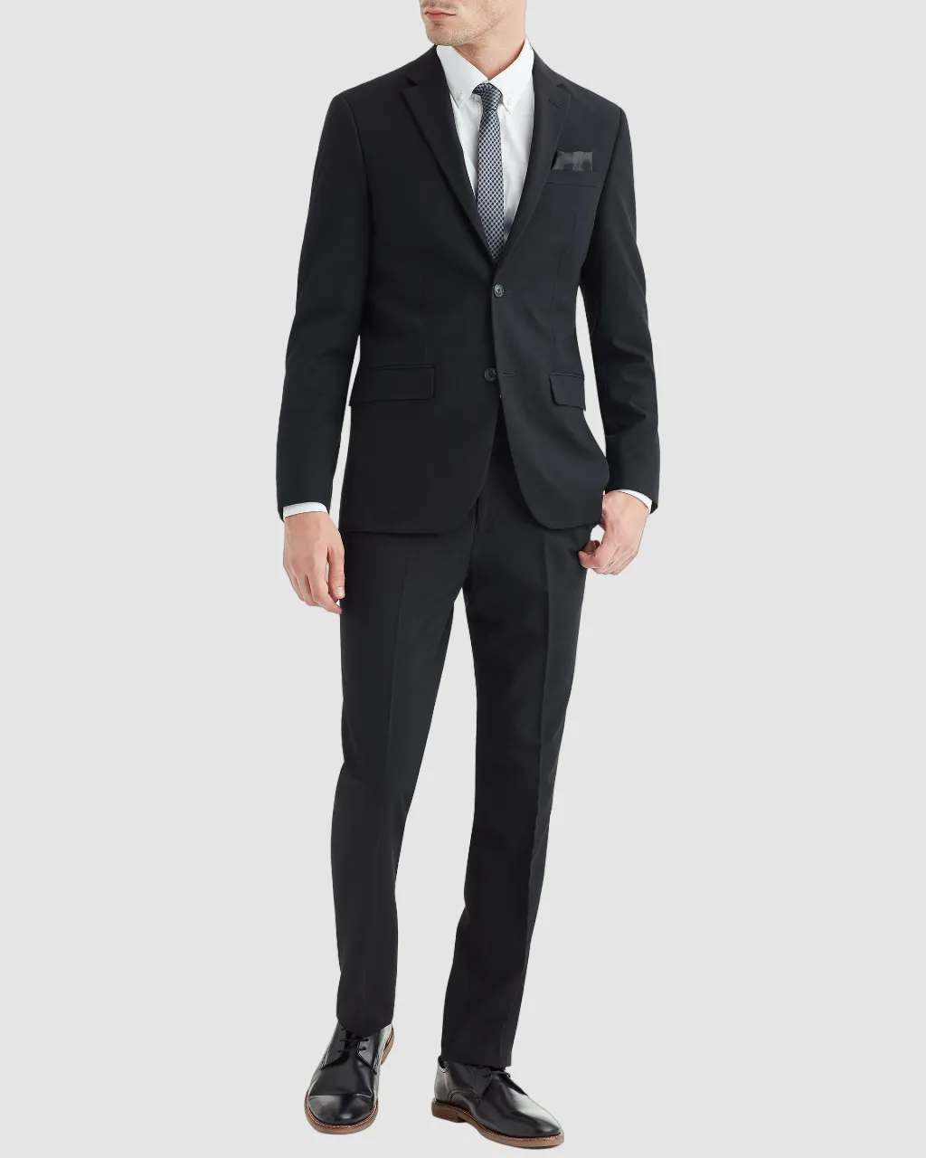 Cave Bi-Stretch Flat Front Suit Pant - Black sold by Ben Sherman product image thumbnail 2