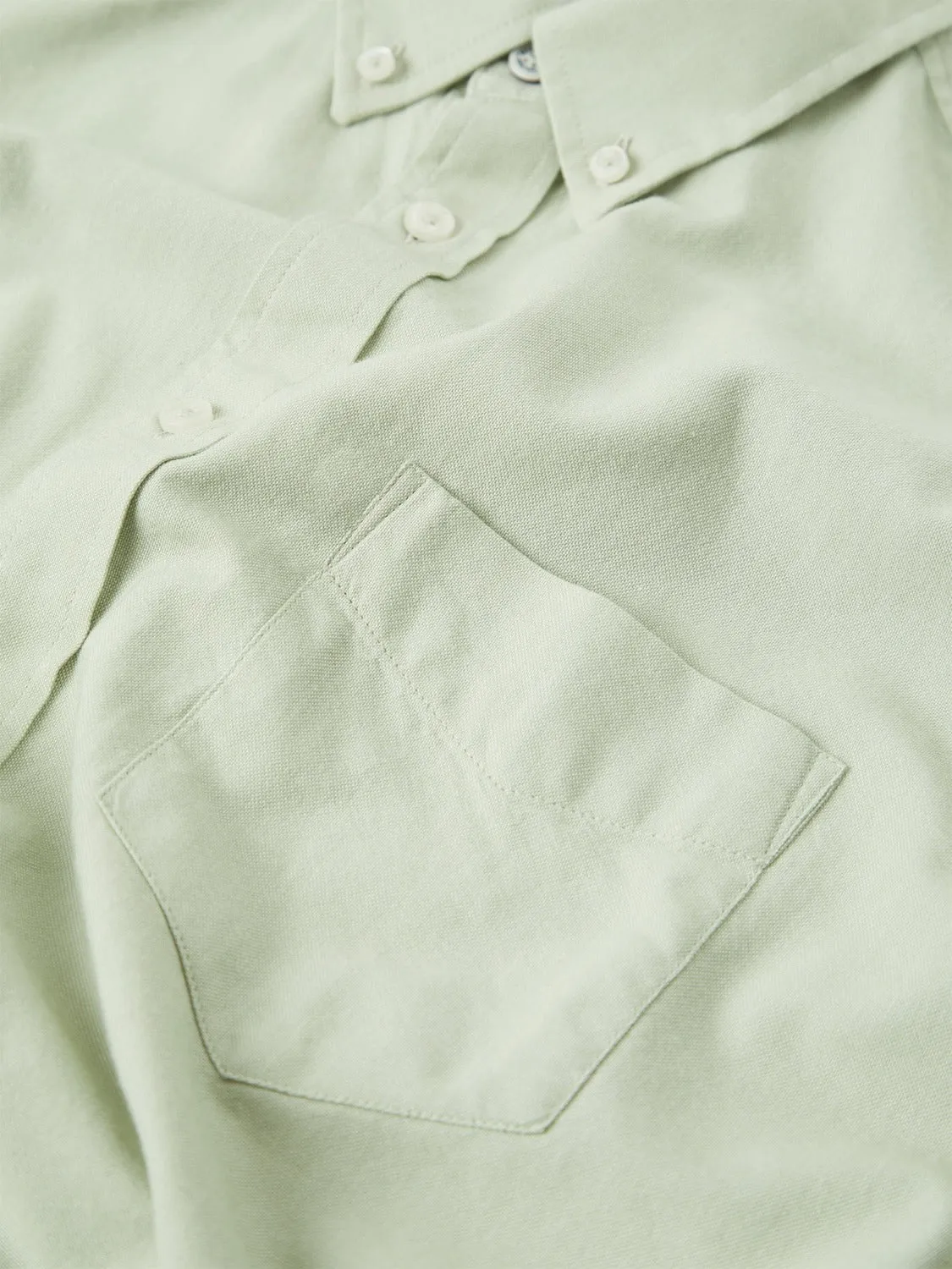 Signature Oxford Shirt - Pistachio sold by Ben Sherman product image thumbnail 2