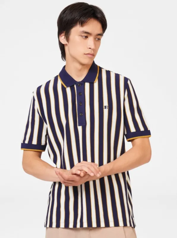B by Ben Sherman Vertical Stripe Polo sold by Ben Sherman