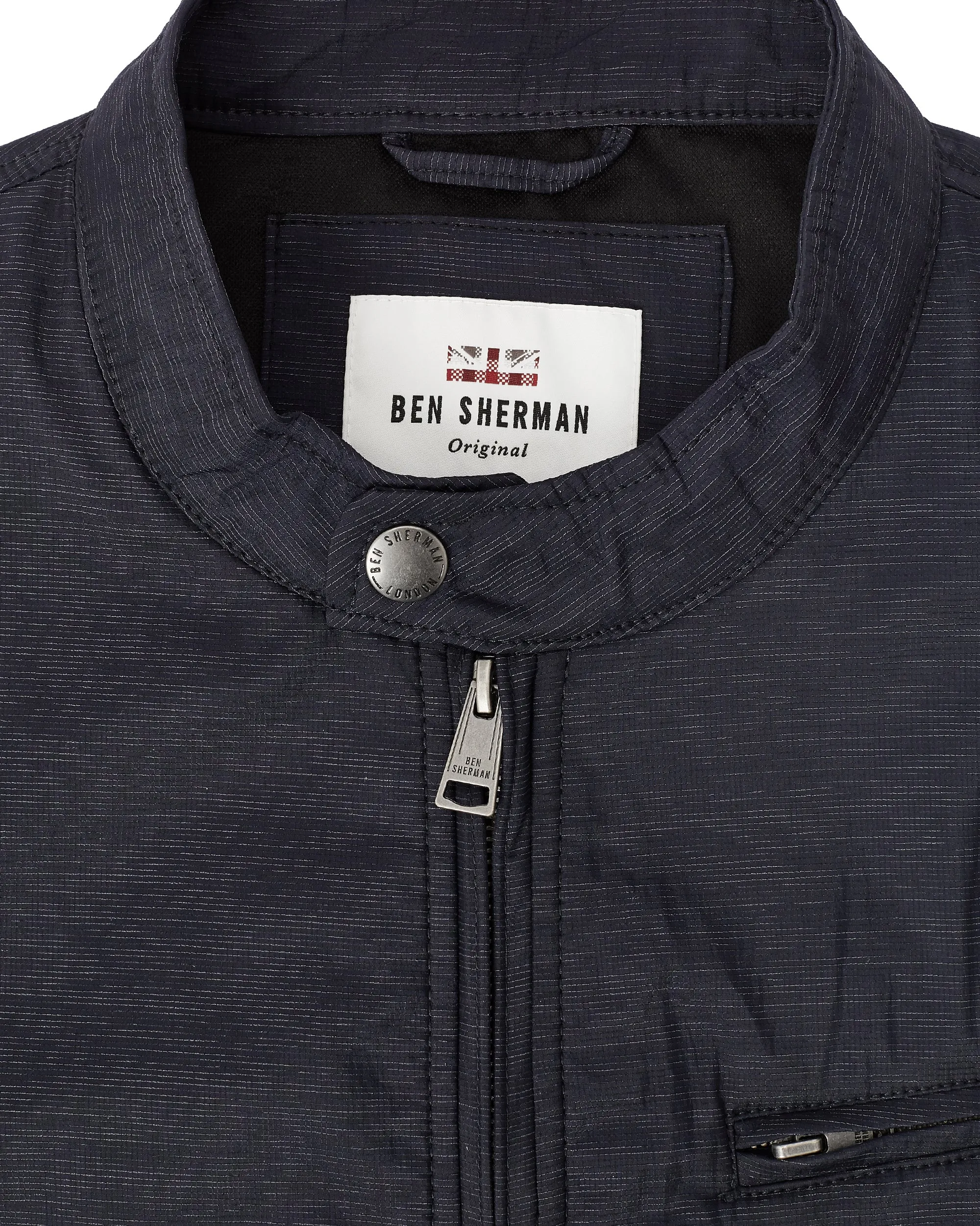 Racing Jacket - Navy sold by Ben Sherman product image thumbnail 5
