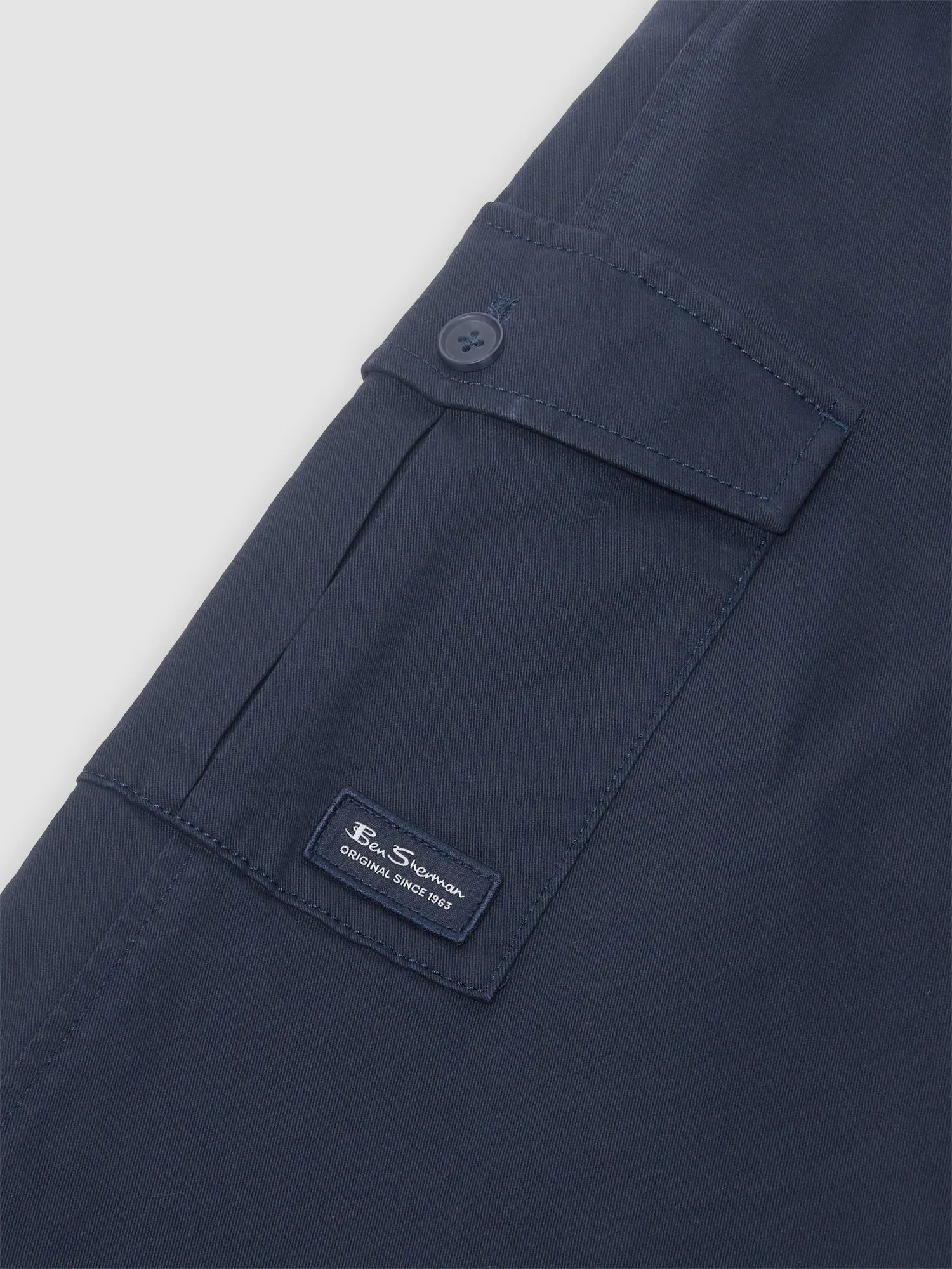 Utility Woven Jogger Pant - Navy sold by Ben Sherman product image thumbnail 4